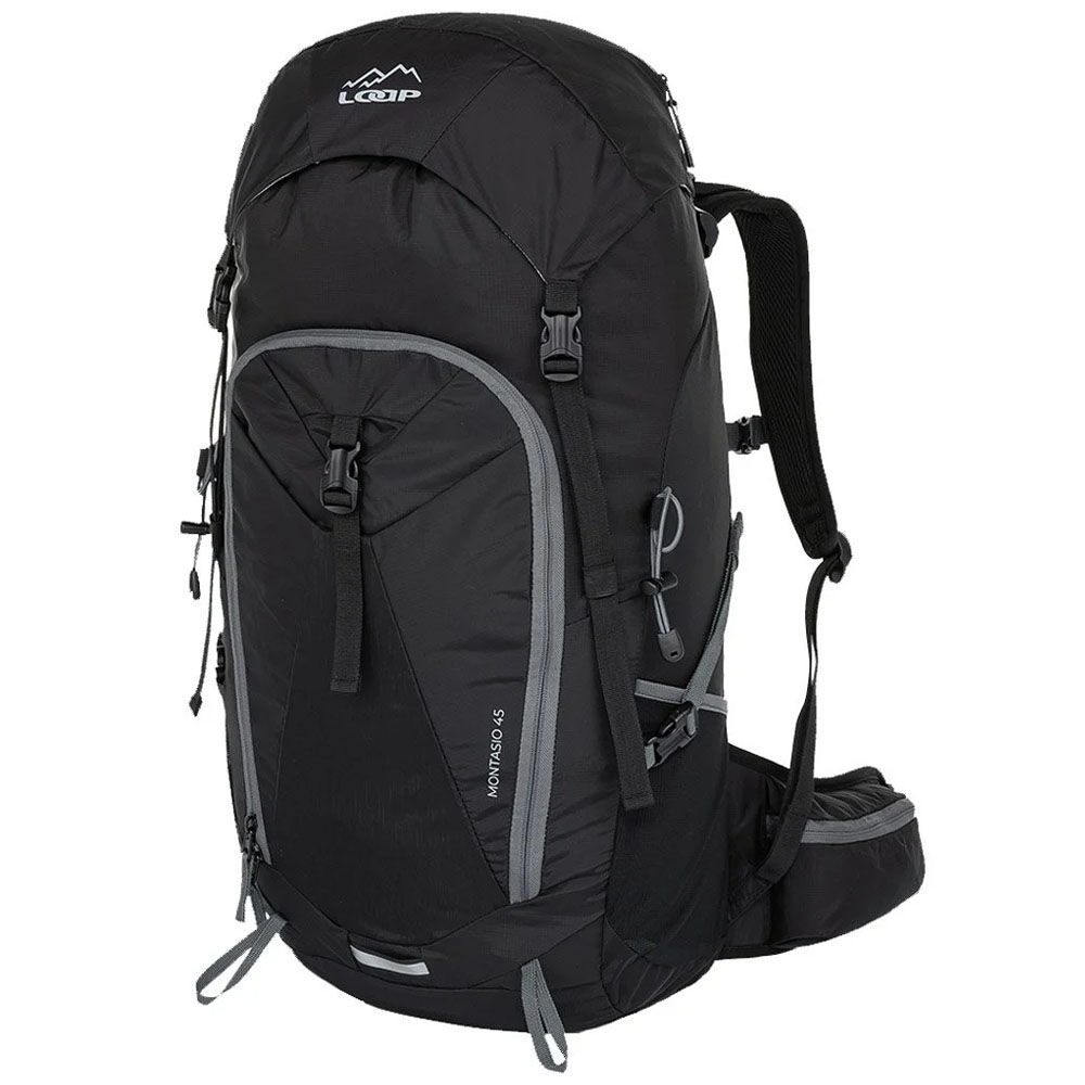 LOAP Montasio Trekking Siyah Sırt Çantası 45lt